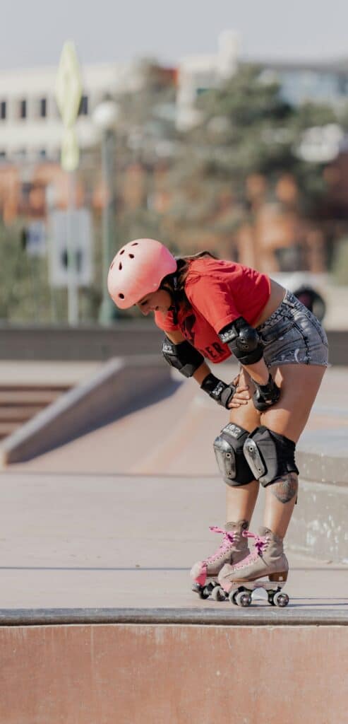 Person med beskyttelsesudstyr