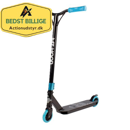 my hood trick loebehjul 7 0 sort turkis My Hood Trick Løbehjul 7.0 - Sort/Turkis