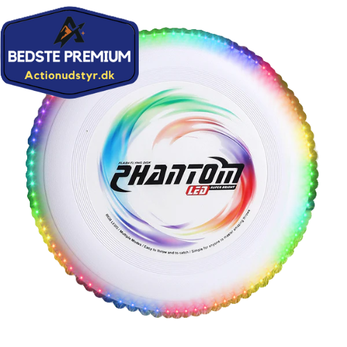 wikz aero glow led frisbee ABP Wikz Aero Glow LED Frisbee - Bedste Premium