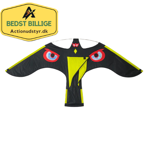 Wikz Mågeskræmmer drage med glasfiberstang og line - Bedst Billige