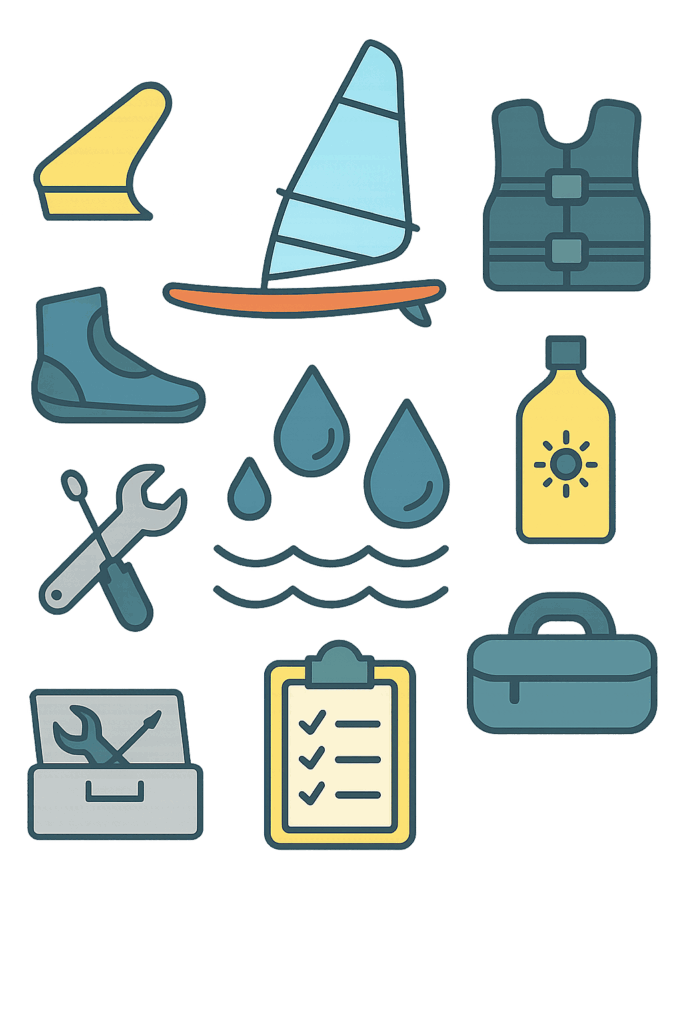 tjekliste Tjekliste til udstyret