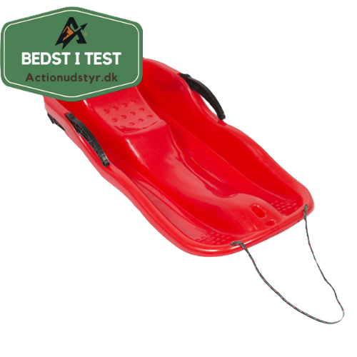 Bobslæde med bremse og træksnor - Bedst i Test