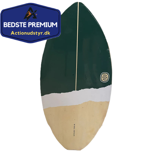 SkimOne Fiberwood Skimboard - Wood/Jungle - Bedste Premium