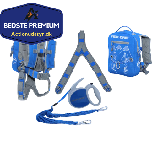 MDXOne Snowboard- og skiseler med rygsæk til børn - Bedste Premium