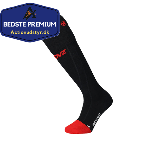Lenz Heat Sock 6.1 Toe Cap Kompression Skistrømper - Bedste Premium